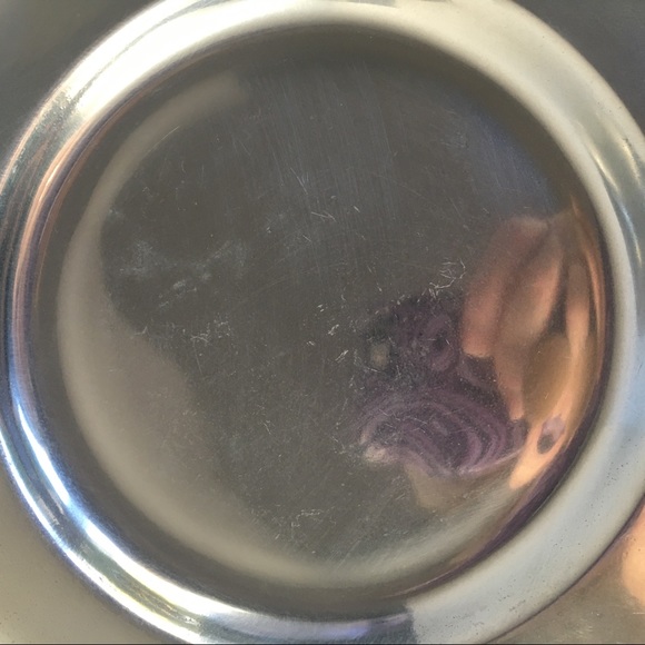 Boston Baby Set Wilton Pewter 8" Plate Bowl Cup Mug Vintage 1976 3 Piece Gift - Picture 11 of 12